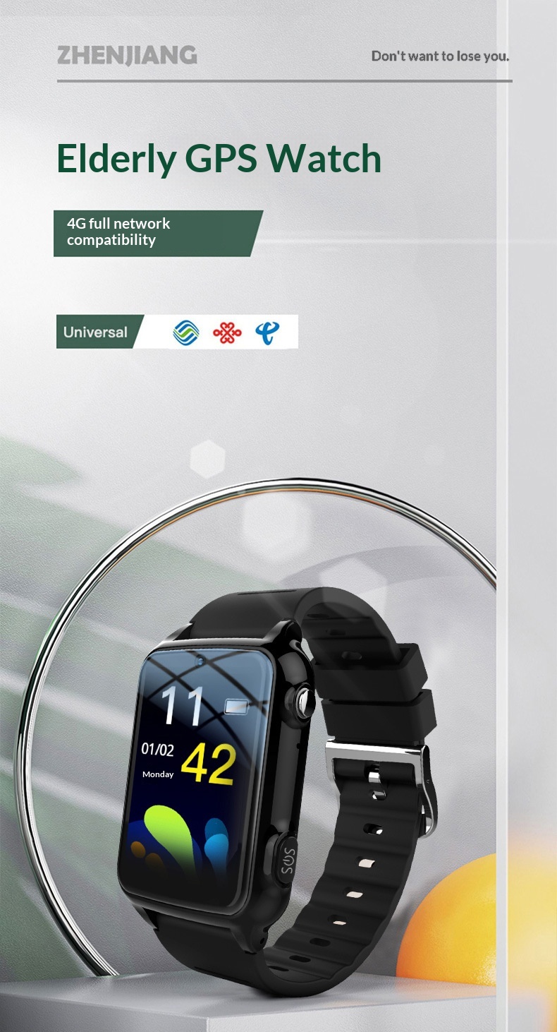 Smartwatch för äldre med pulsmätning och syrenivå_voghion.com