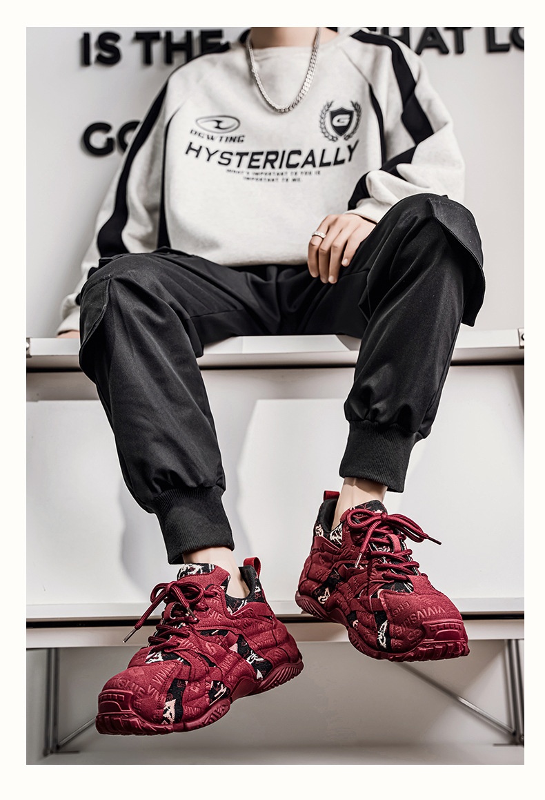 Herren Chunky Dad Sneakers Modische Freizeitschuhe Für Herren_voghion.com