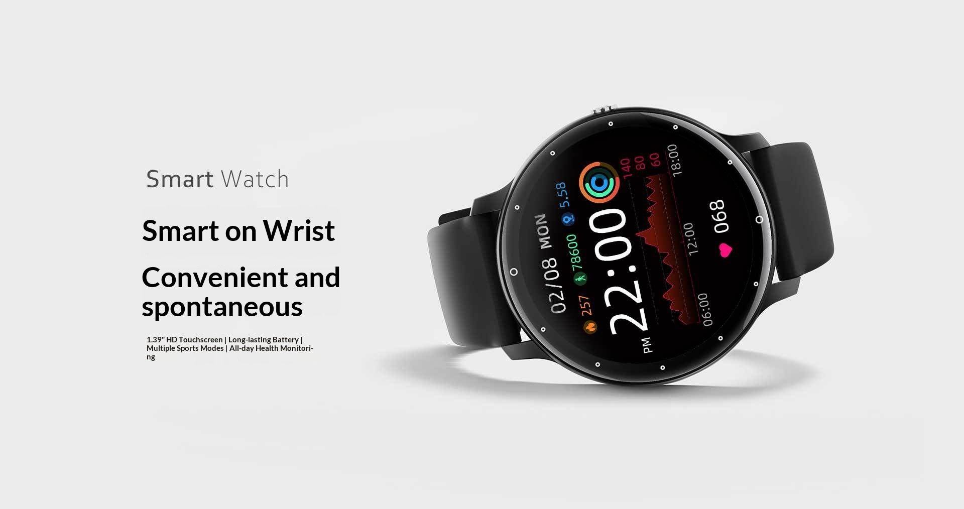 Smartwatch Mit Bluetooth-telefonie Und Ki-gesundheitsanalyse_voghion.com