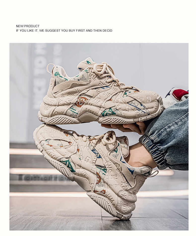 Herren Chunky Dad Sneakers Modische Freizeitschuhe Für Herren_voghion.com