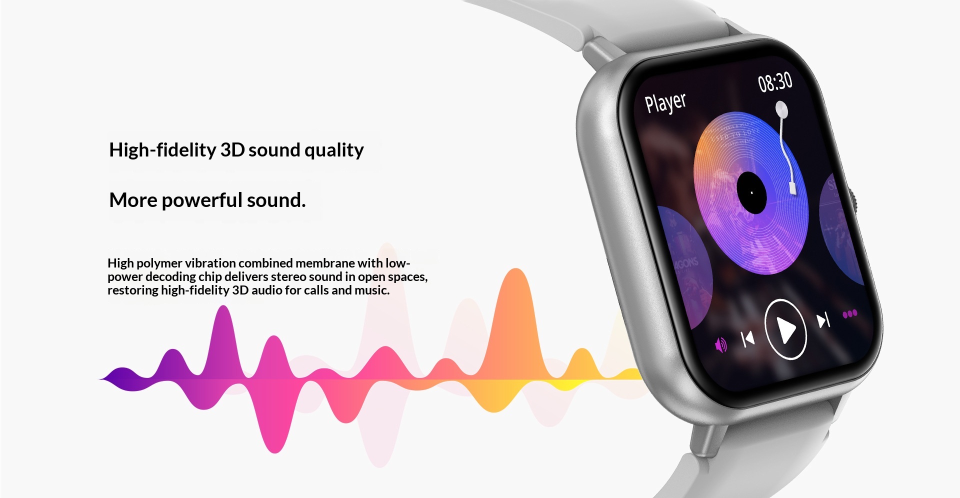 Smartwatch med bluetooth-samtal och hälsomätning_voghion.com
