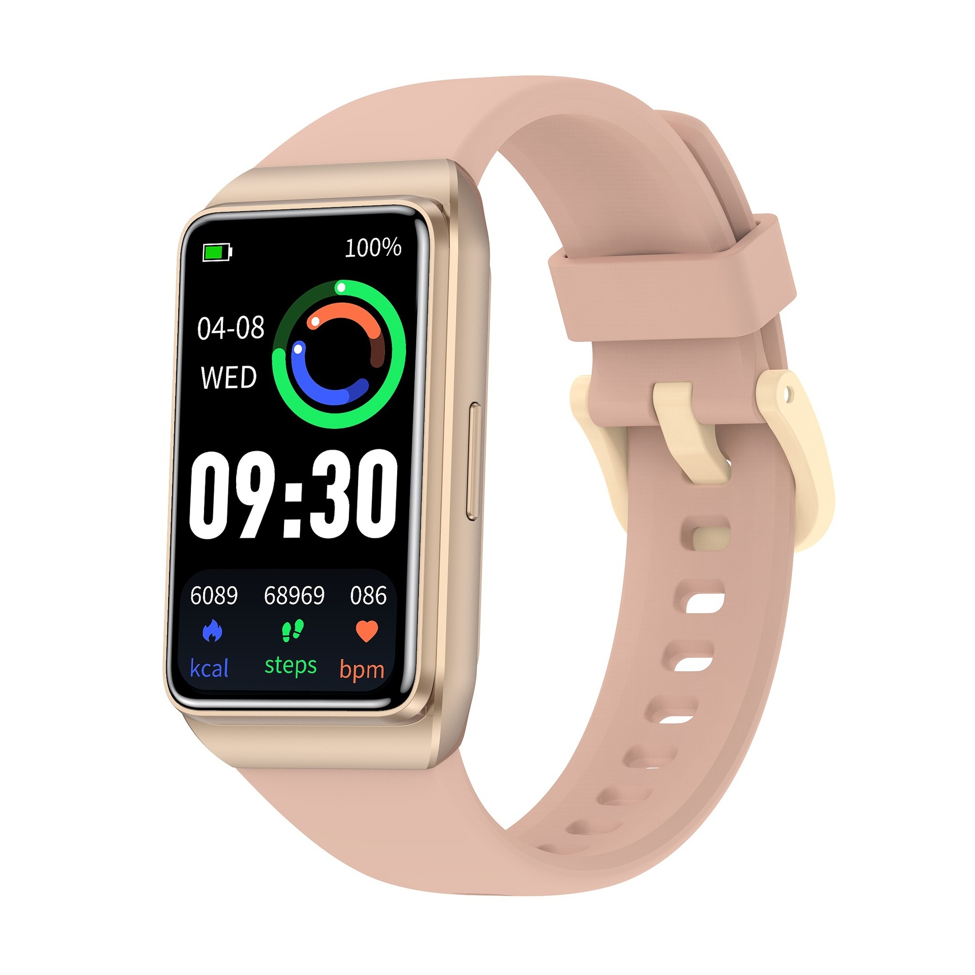 Grenzüberschreitender Verkaufsschlager: 1,47-Zoll-Touchscreen-Smart-Armband mit Herzfrequenzmessung, Schlafüberwachung, Push-Benachrichtigungen und Schrittzähler_voghion.com