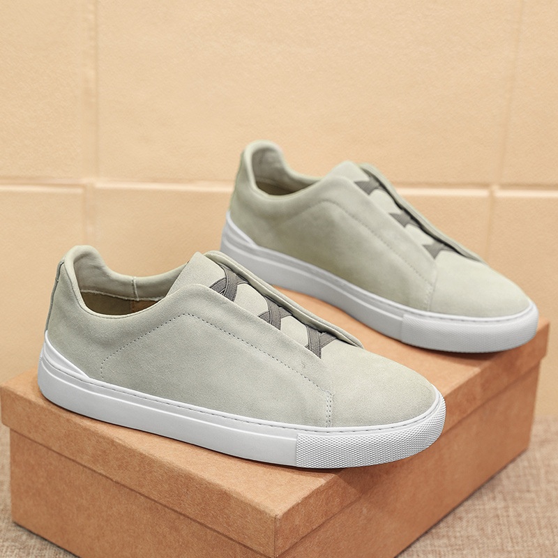 Mocassini casual da uomo in vera pelle scarpe moda versatili_voghion.com