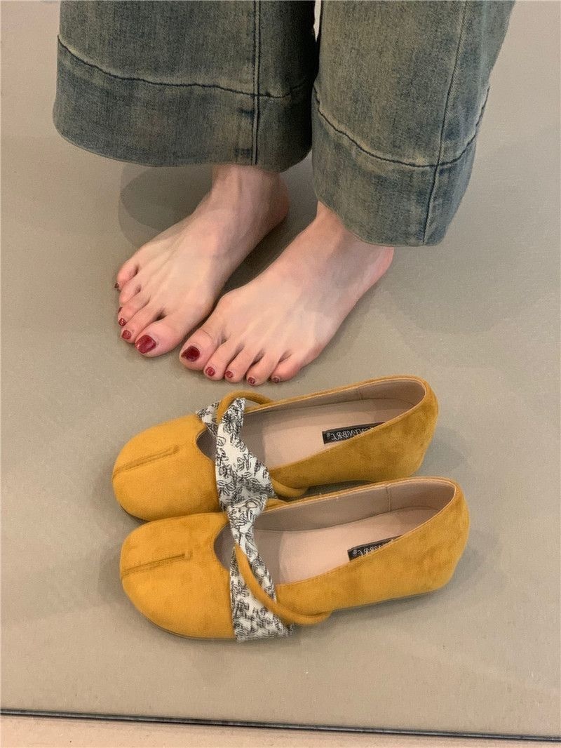Retro mary jane dansesko til kvinder med rund tå_voghion.com
