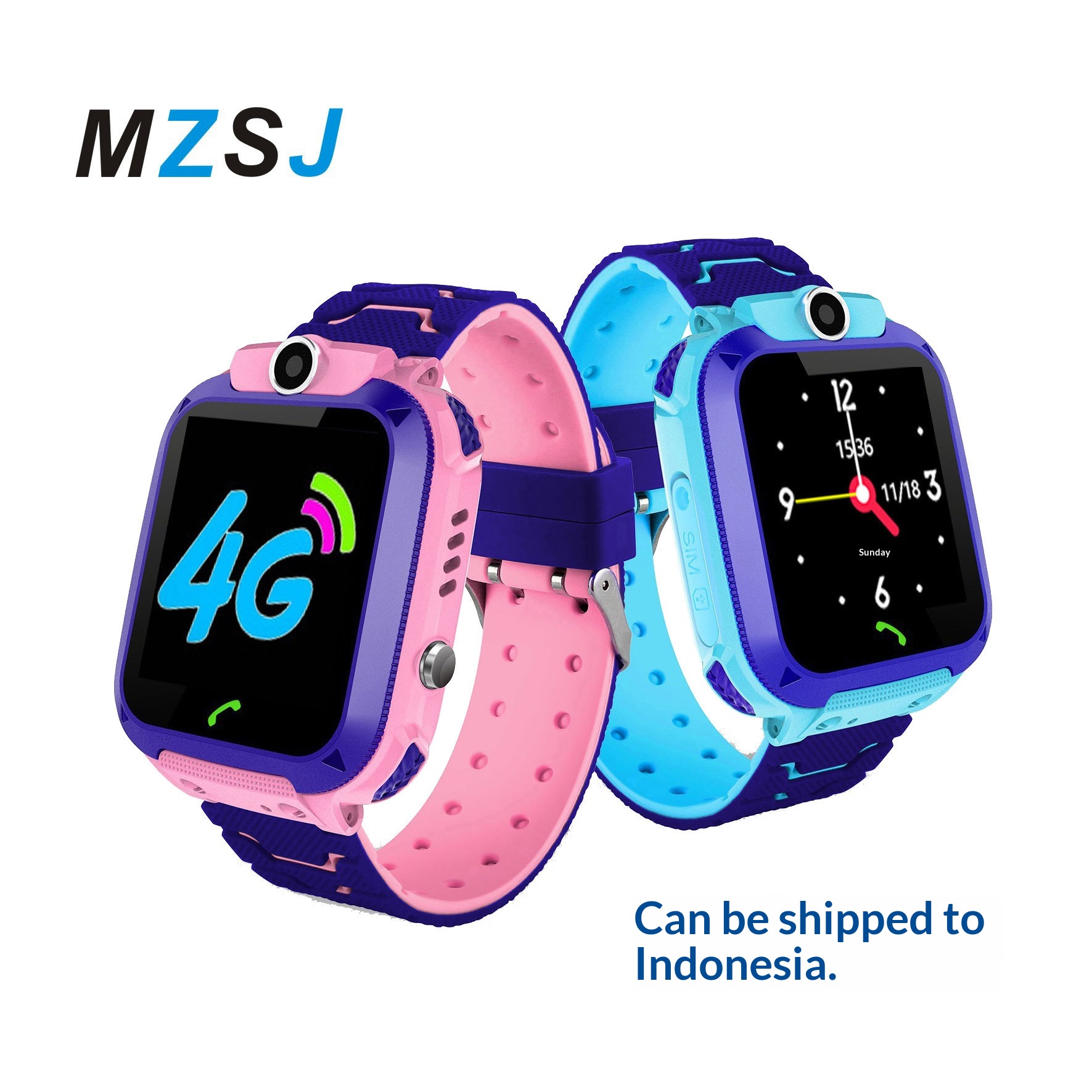 Children's Smart Watch Gps Waterproof Camera Multi-language Q12b_voghion.com