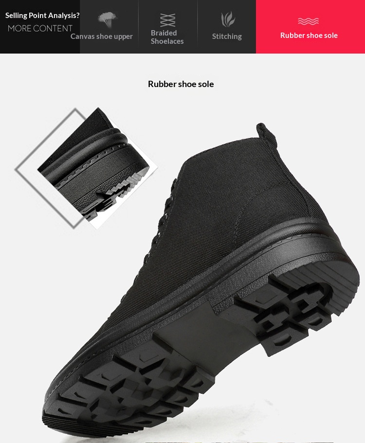 Men's Breathable High-top Sneakers Casual Height-increasing Shoes_voghion.com