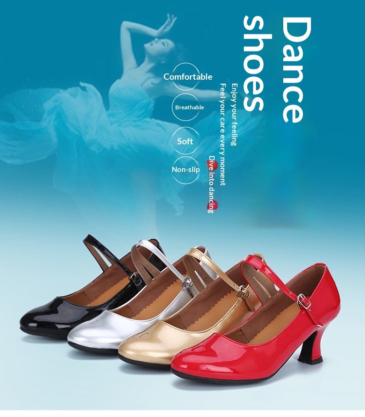 Gouden dansschoenen voor dames voor latin en ballroom_voghion.com