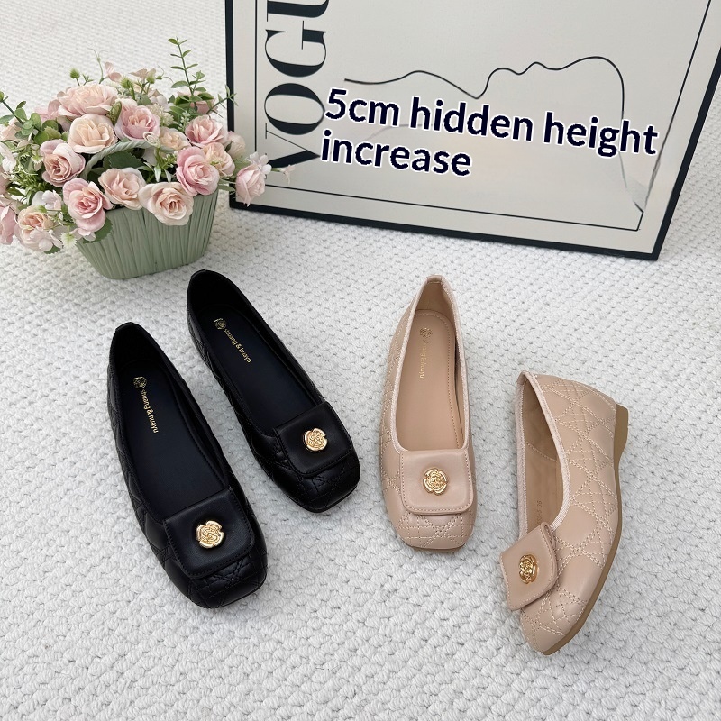 Women's Retro Mary Jane Dance Shoes With Diamond Pattern_voghion.com