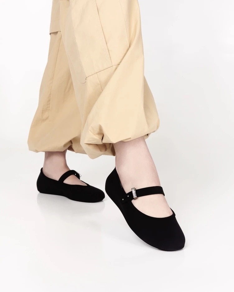 Retro Women's Dance Shoes With Soft Sole And Round Toe Flat_voghion.com