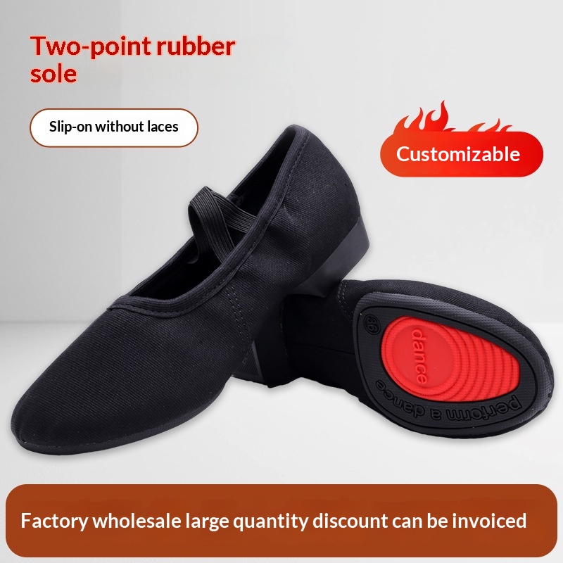 Dance Shoes Black Tachr's Squar Manufacturr Of Indoor And Outdoor Laclss 2cm High Danc Shos, Fitnss Training Shos_voghion.com