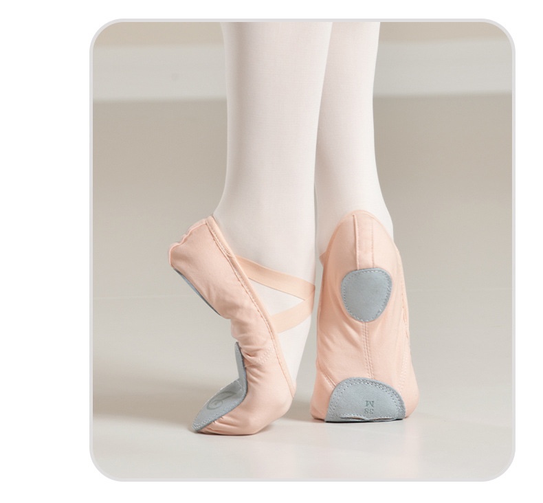 Ballettschläppchen Für Kinder Und Erwachsene Mit Elastischer Sohle_voghion.com