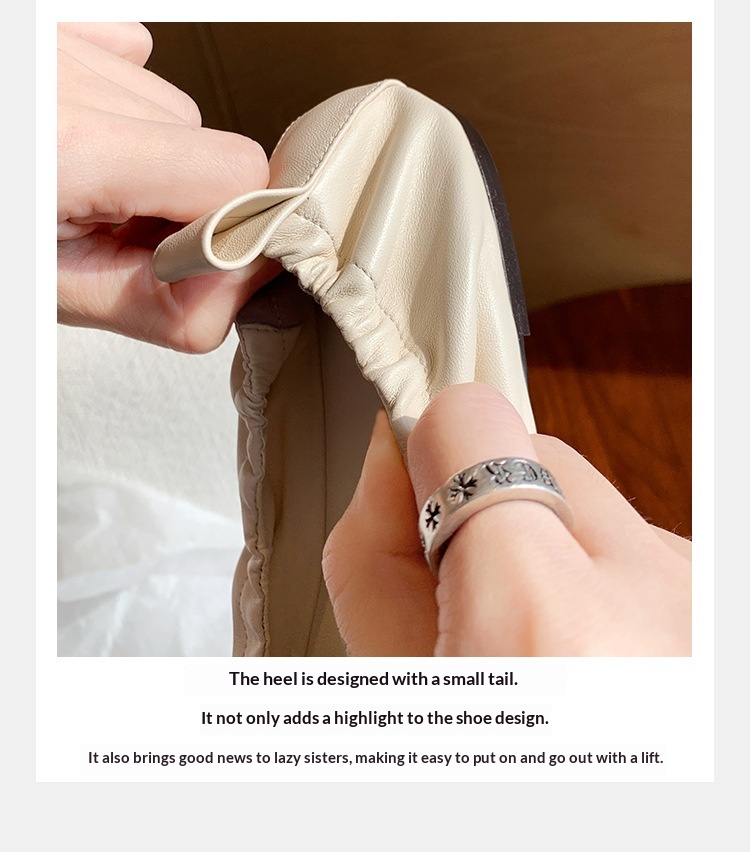 Ballerine da donna, scarpe da danza comode con suola morbida_voghion.com