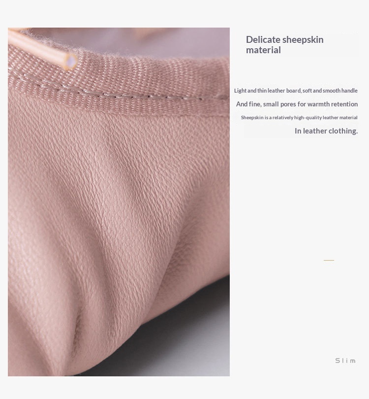 Chaussons de danse classique fille en cuir souple pour ballet_voghion.com