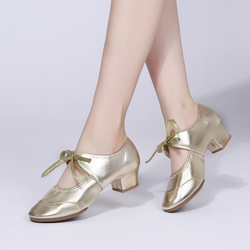 Latijnse dansschoenen voor dames met zachte zool moderne dans_voghion.com