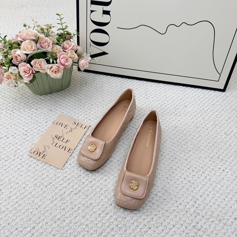 Women's Retro Mary Jane Dance Shoes With Diamond Pattern_voghion.com