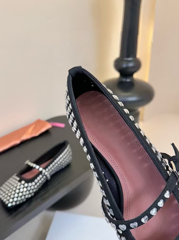 Damskor mary jane för dans i äkta läder med strass_voghion.com
