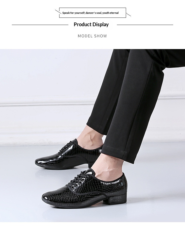 Dance Shoes New Men's White Stone Pattern Women's Soft Sole Square Dance Shoes_voghion.com