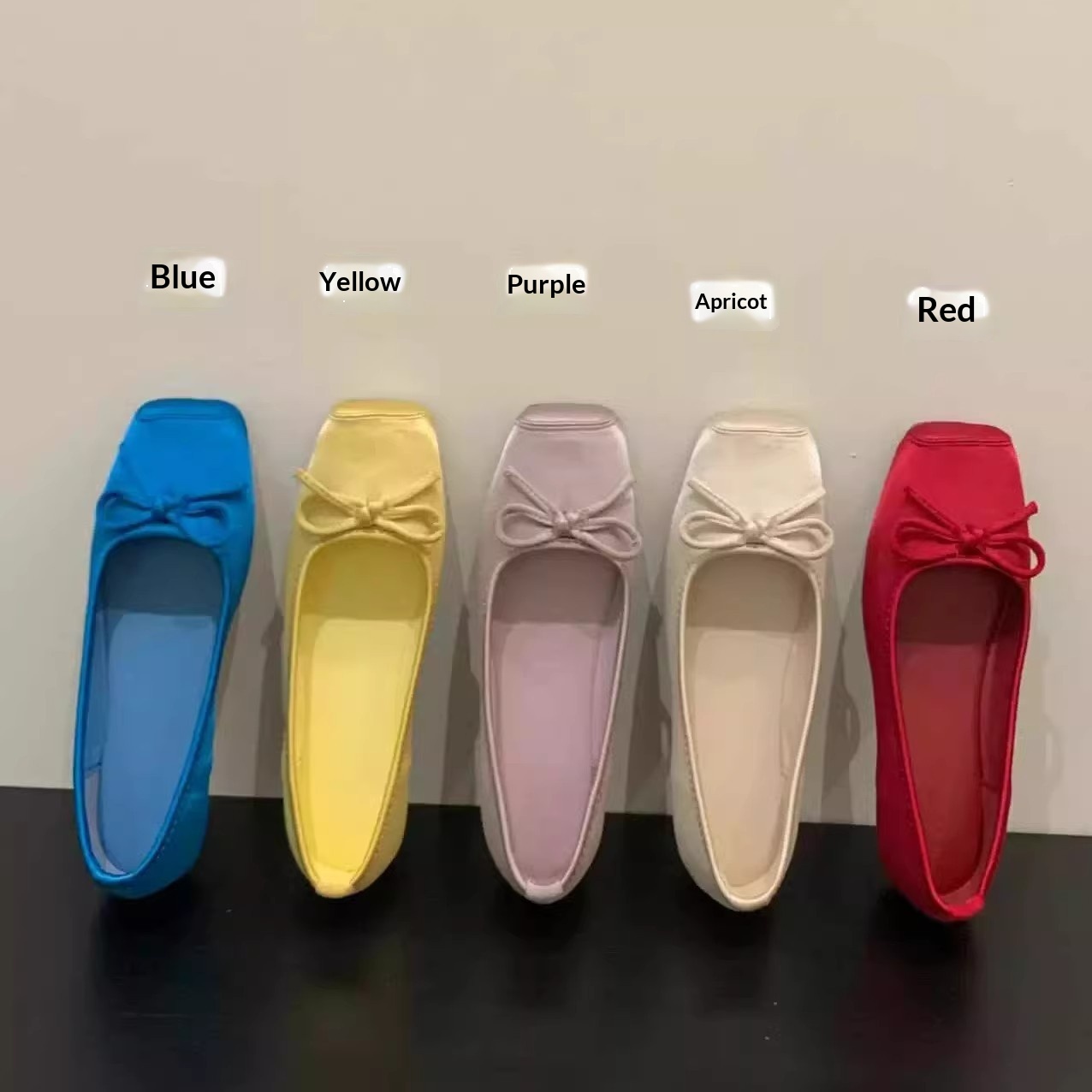 Dance Shoes 3CM Internal Height Increae, Oft Apricot-colored Evening Hoe For Women, 2026 New Pring-ummer Red Atin Ballet_voghion.com