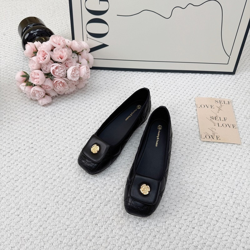 Women's Retro Mary Jane Dance Shoes With Diamond Pattern_voghion.com