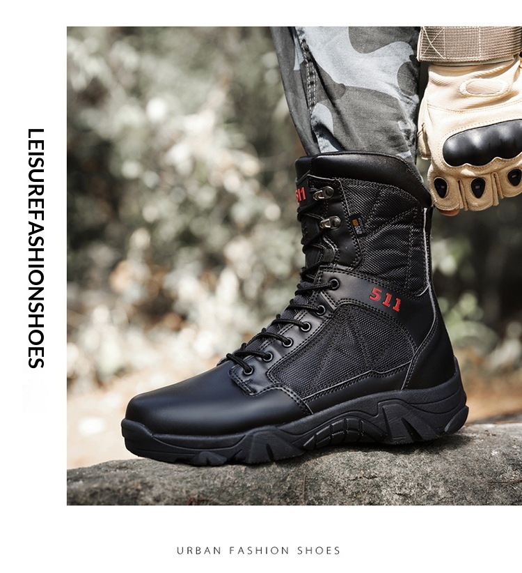 Britische Herren Desert Boots Combat Trainingsschuhe Arbeitsstiefel_voghion.com