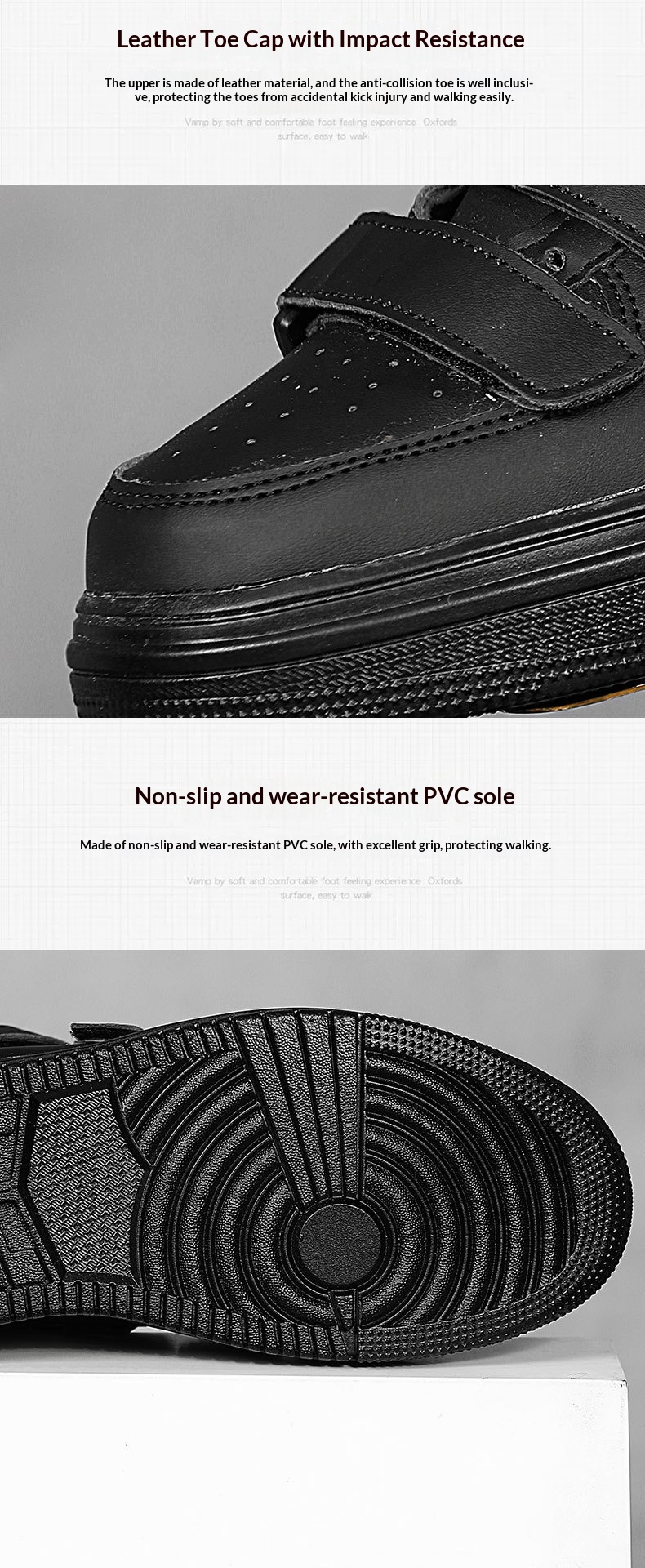 Men's High-top Casual Sneakers With Velcro Strap Versatile Shoes_voghion.com