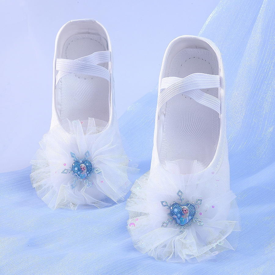 Zapatos de baile nuevos para niños, suela blanda, para niñas, práctica, sin cordones, especiales, para actuaciones chinas, baile, pata de gato, ballet._voghion.com