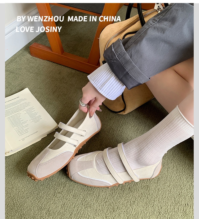 Sapatilhas de ballet vermelhas para mulher estilo vintage_voghion.com