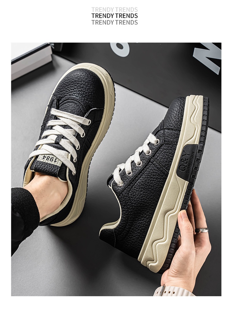 Chaussures décontractées homme sportives compensées élégantes_voghion.com