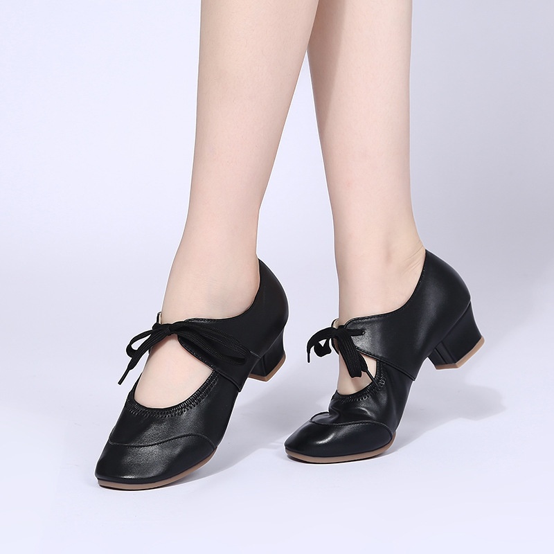 Latijnse dansschoenen voor dames met zachte zool moderne dans_voghion.com