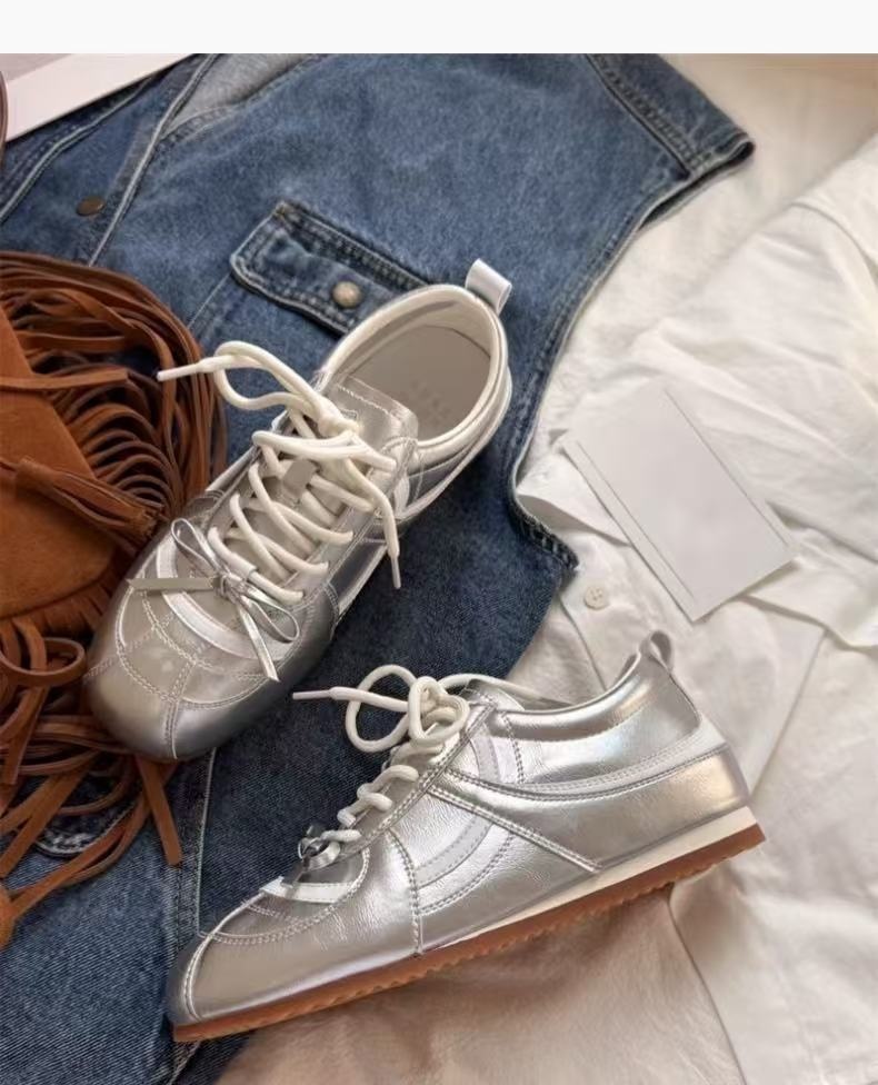 Silver Mary Jane Dance Shoes With Soft Sole For Comfortable Feet_voghion.com