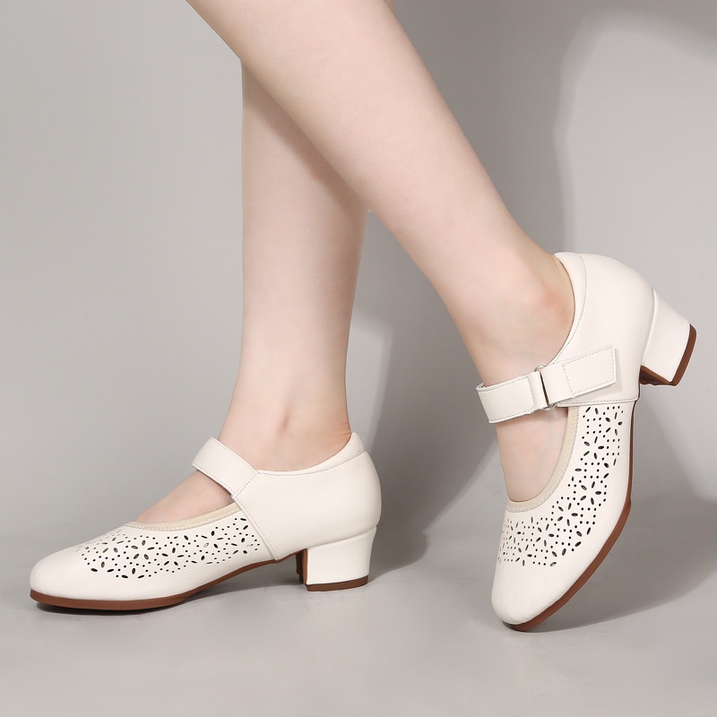 Tanzschuhe 2025 Neues Modell für Damen, weiche Sohle, Lehrer-Körpertrainingsschuhe mit quadratischer Sohle, Lateinamerikanische Tanzschuhe_voghion.com