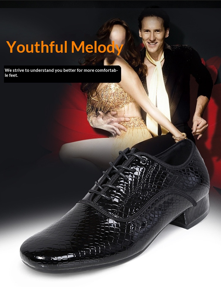 Herren Tanzschuhe Aus Echtem Leder Für Standard Und Outdoor_voghion.com