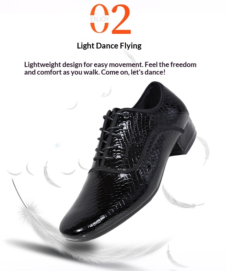 Herren Tanzschuhe Aus Echtem Leder Für Standard Und Outdoor_voghion.com