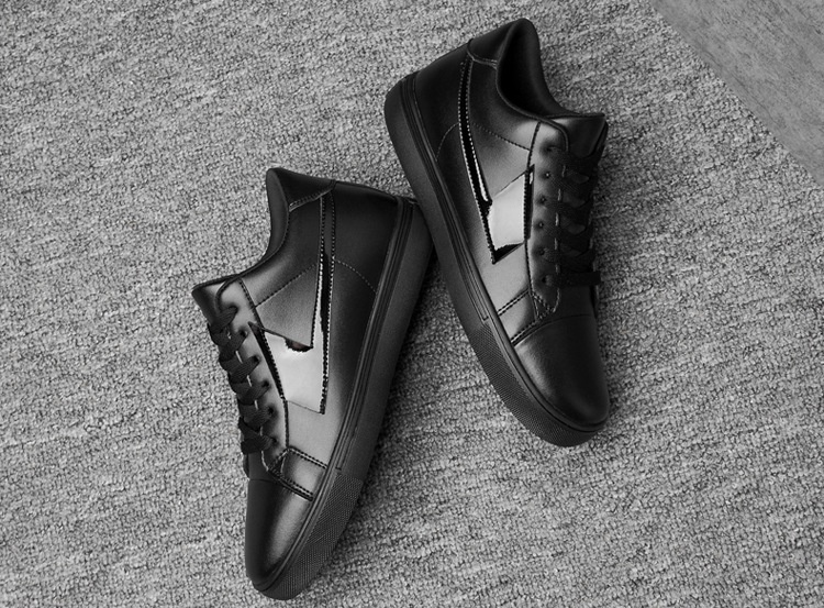 Men's Casual Height Increasing Sneakers Breathable Cowhide Shoes_voghion.com