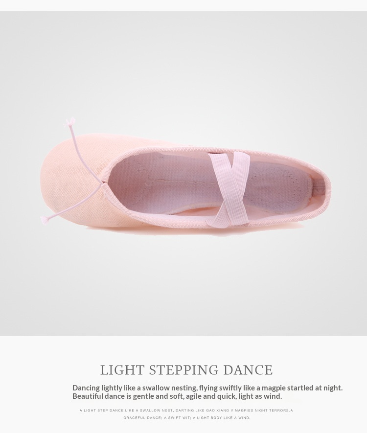 Ballet Dance Shoes For Women Soft Sole Pointe Practice Footwear_voghion.com