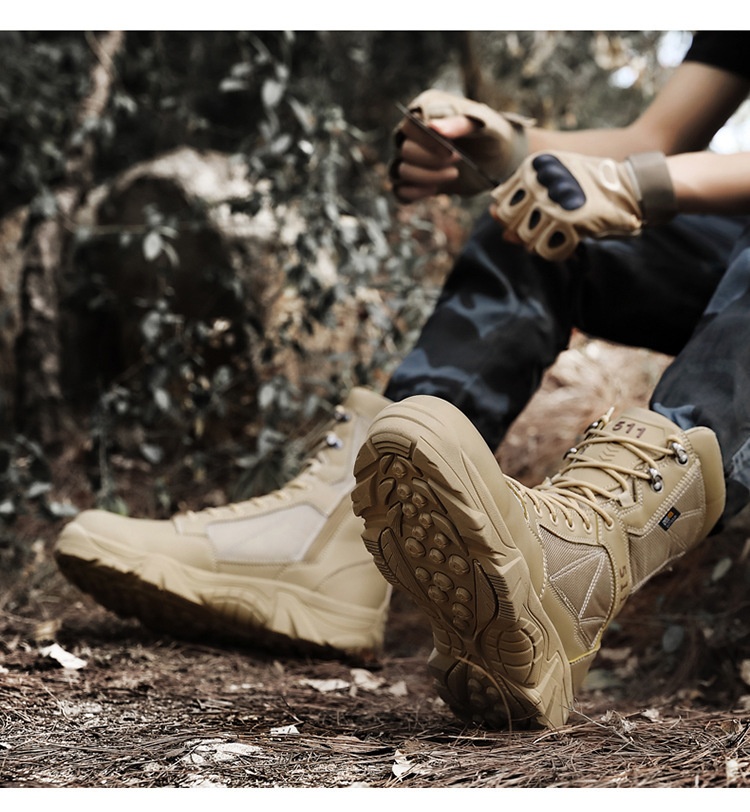 Britische Herren Desert Boots Combat Trainingsschuhe Arbeitsstiefel_voghion.com
