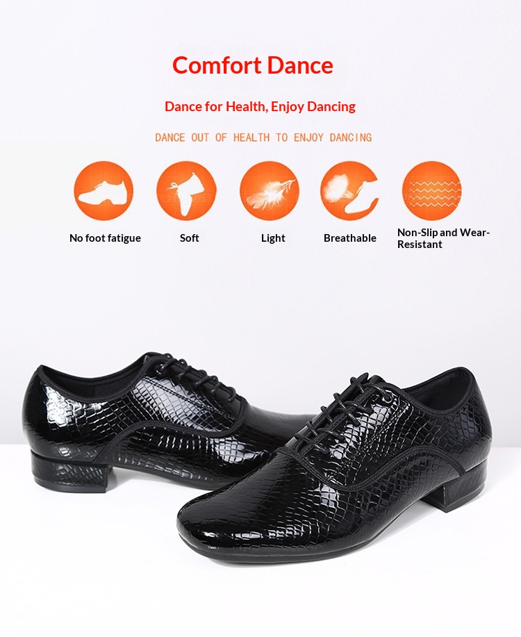 Herren Tanzschuhe Aus Echtem Leder Für Standard Und Outdoor_voghion.com