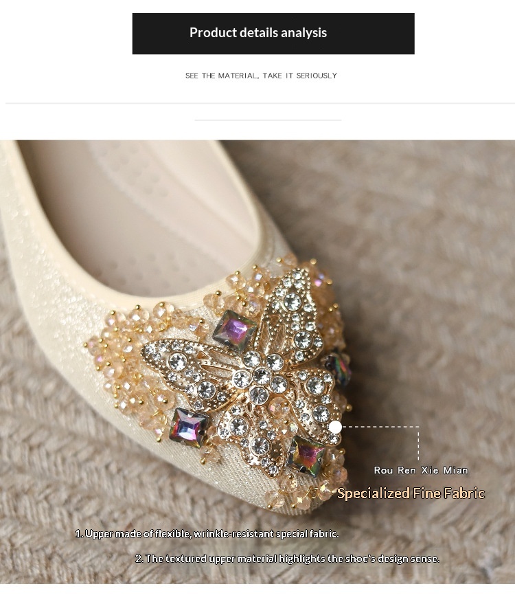 Women's Leather Dance Loafers Pointed Toe Flat Slip-on Shoes_voghion.com