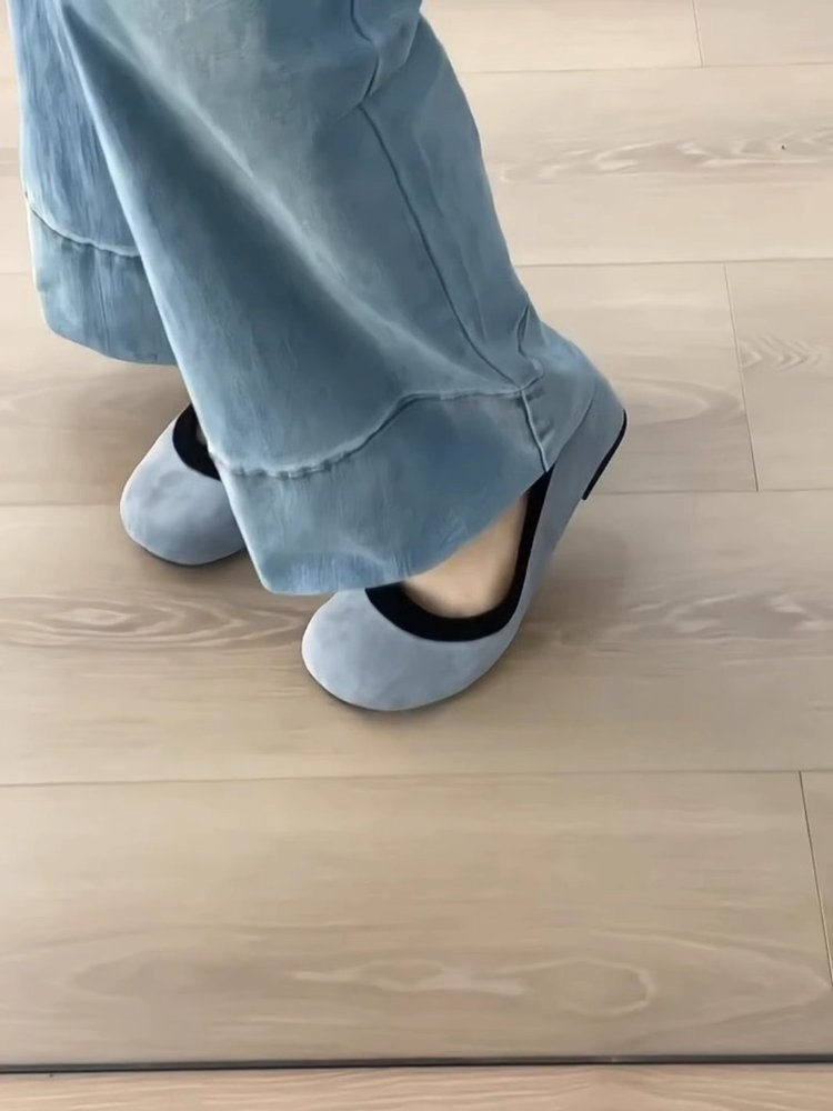 Scarpe da danza donna retro, ballerine basse modello granny_voghion.com