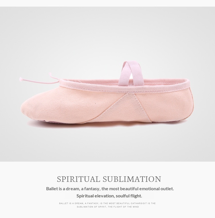 Ballet Dance Shoes For Women Soft Sole Pointe Practice Footwear_voghion.com