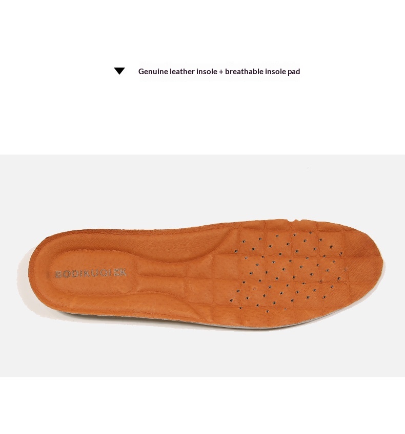 Baskets homme en cuir véritable, chaussures de skate blanches_voghion.com