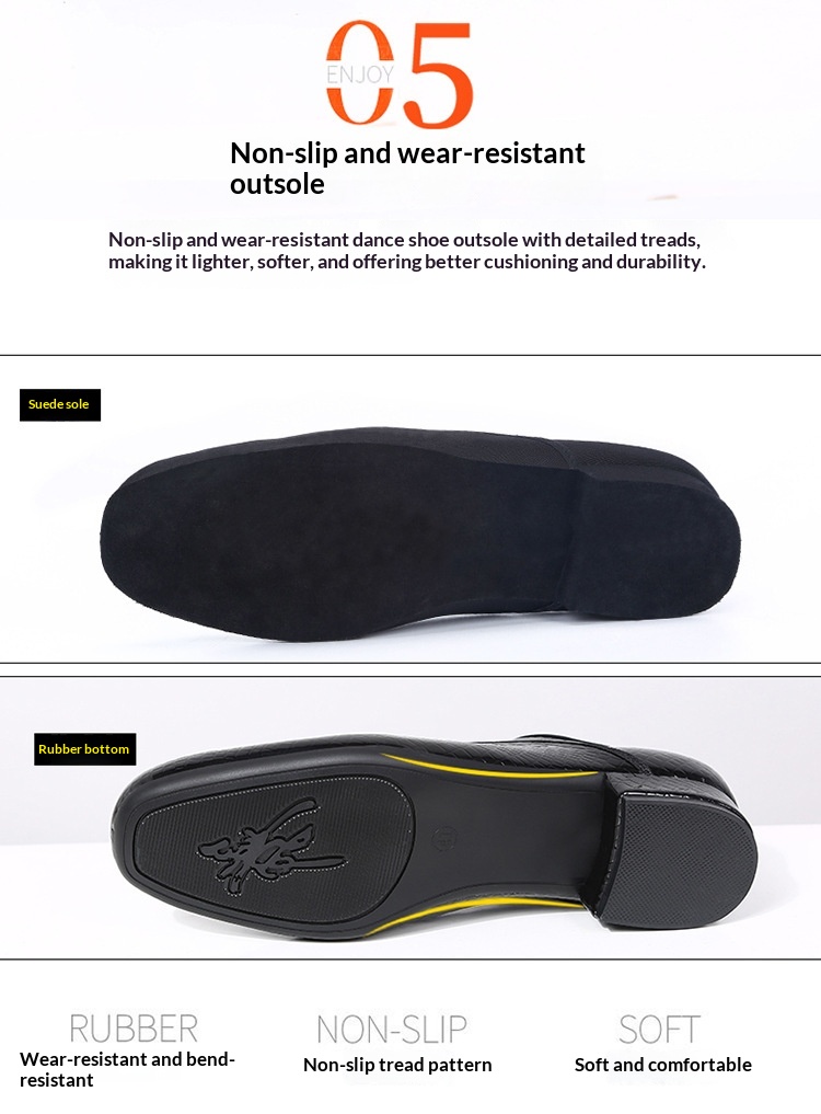 Herren Tanzschuhe Aus Echtem Leder Für Standard Und Outdoor_voghion.com