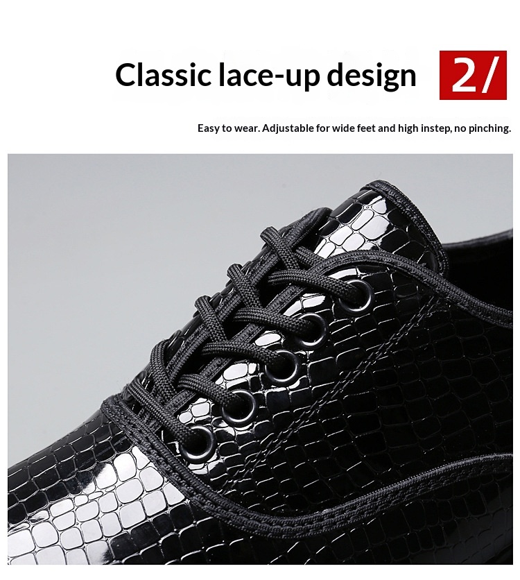 Dance Shoes New Men's White Stone Pattern Women's Soft Sole Square Dance Shoes_voghion.com
