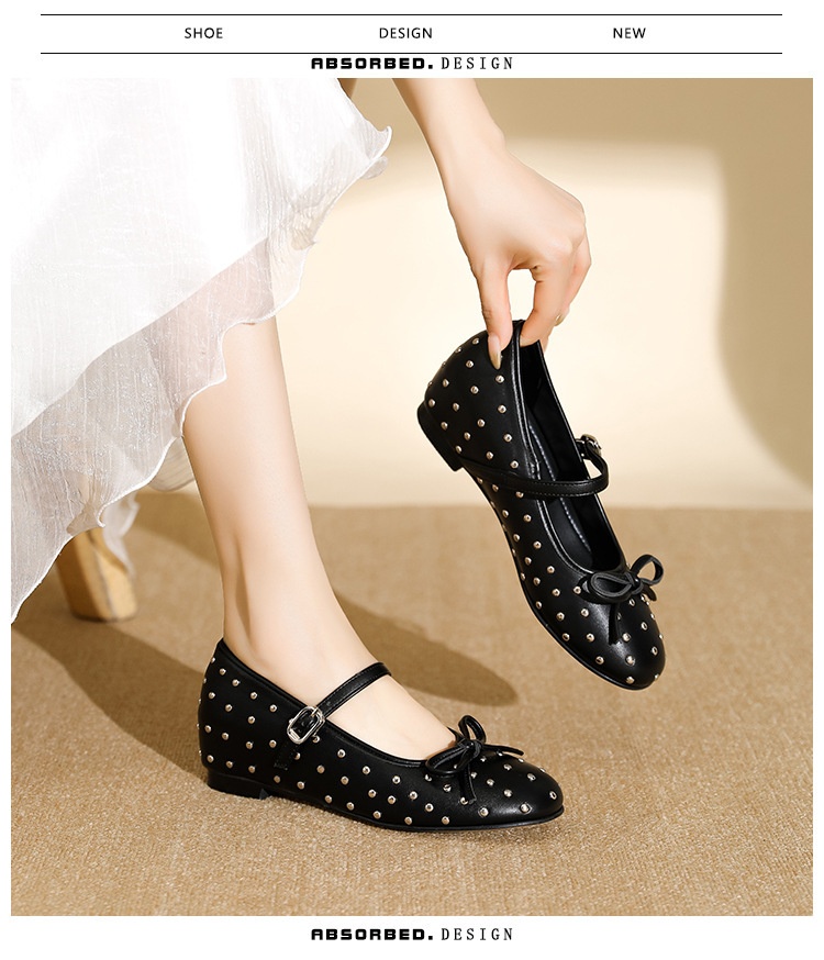 Ballerines de danse mary jane argentées à strass et nœud_voghion.com