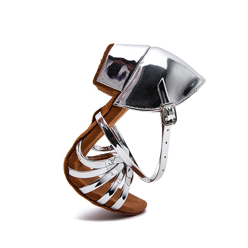 Latin dansschoenen voor meisjes antislip plat dansschoeisel_voghion.com
