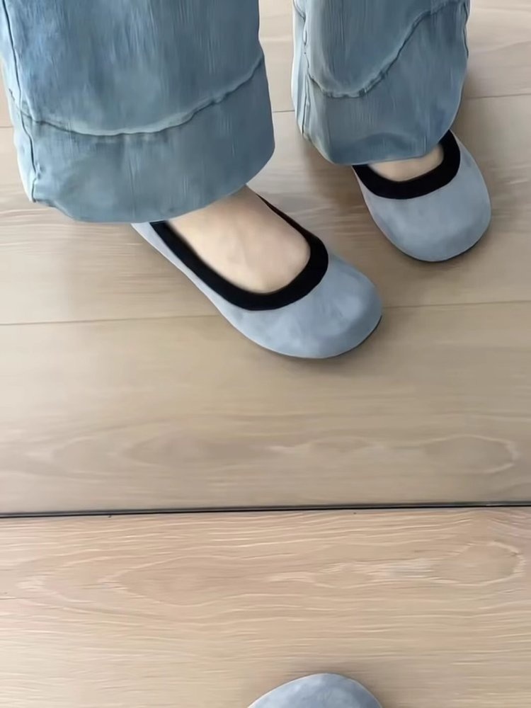 Scarpe da danza donna retro, ballerine basse modello granny_voghion.com