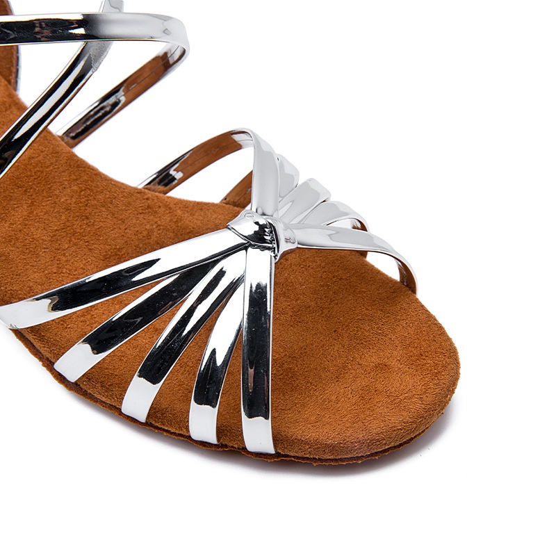 Latin dansschoenen voor meisjes antislip plat dansschoeisel_voghion.com