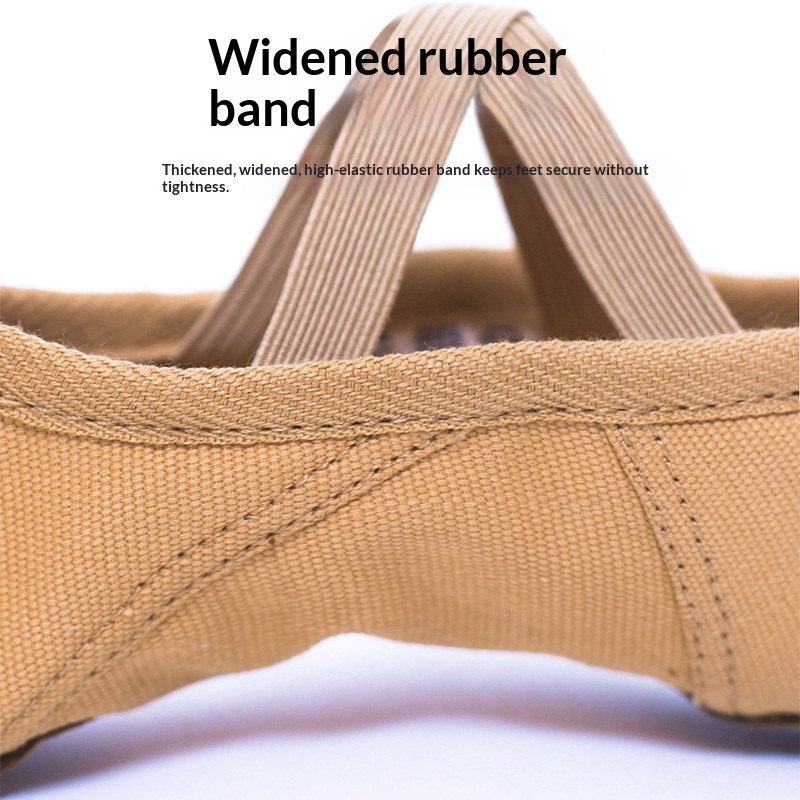 Scarpe da ballo di alta gamma per adulti, color cammello, per donne, uomini e bambini, scarpe da ballo con suola morbida a zampa di gatto, scarpe da balletto yoga._voghion.com