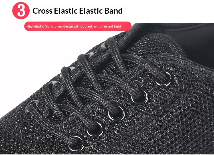 Latijnse dansschoenen voor dames met ademend mesh en zool_voghion.com
