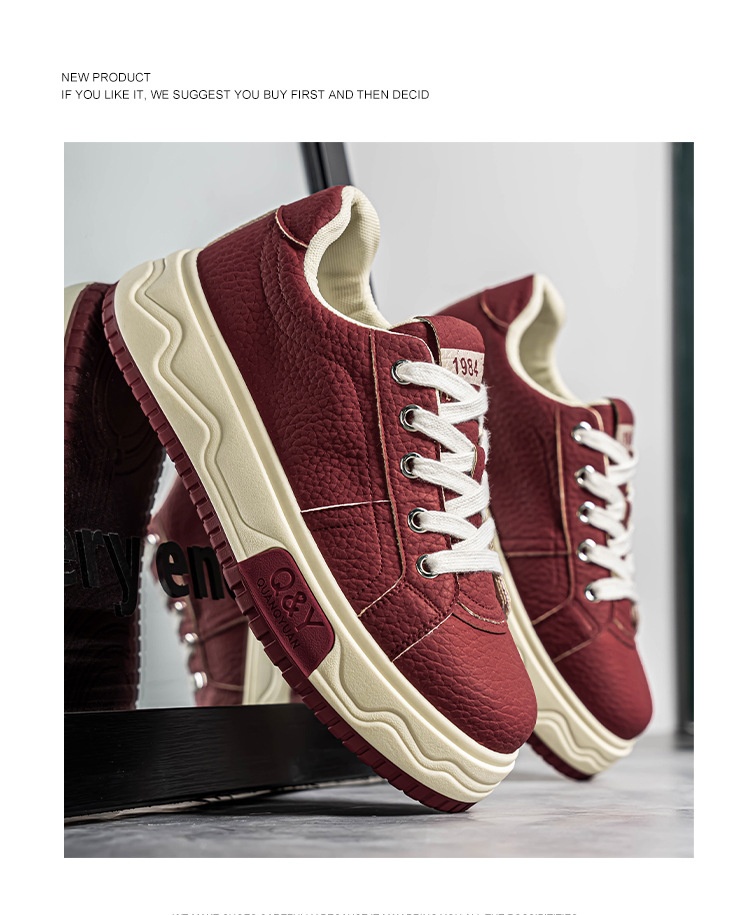 Chaussures décontractées homme sportives compensées élégantes_voghion.com